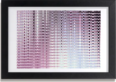 Produktbild von Bild 30x20 MDF-Rahmen, Wandkunst Fractalgrafik