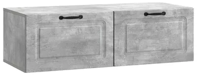 Produktbild von Wandmontierter TV-Schrank Betongrau 98 x 41 x 30 cm