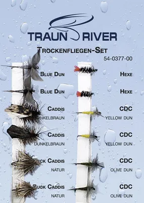 Produktbild von Traun River Fliegensortiment Trockenfliegen