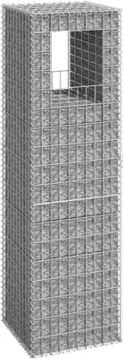 Obrázek produktu pro Maison Exclusive - Gabionový sloup 50x50x180 cm železo