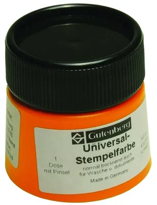 Produktbild von Stempelfarbe Universal 30ml schwarz