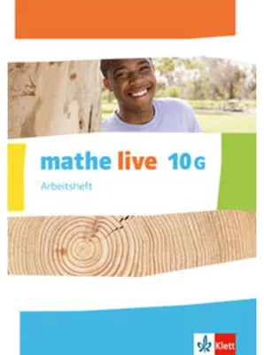 Produktbild von mathe live. Arbeitsheft mit Lösungsheft 10 G-Kurs. Ausgabe N, W und S ab 2014