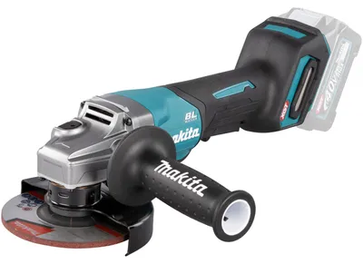 Produktbild von Makita Akku-Winkelschleifer GA016GZ, 40 V, inkl. Schruppscheibe, Zubehör, Karton