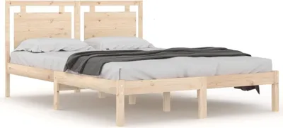 Produktbild von vidaXL Massivholzbett 160x200 cm