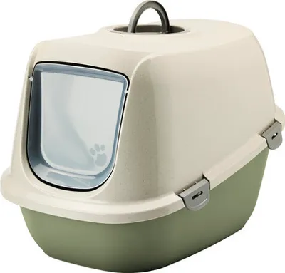 Produktbild von Katzentoilette Savic Leo XL beige grün 64x46x45cm
