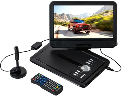 Produktbild von Reflexion DVD1025 Tragbarer Portabler DVD-Player & DVB-T2 HD Tuner (TV), 10.1” (