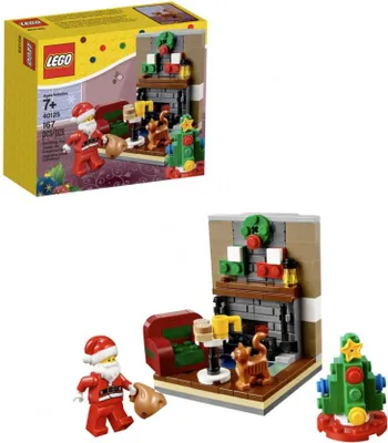 Produktbild von LEGO® 40125 Besuch des Weihnachtsmanns