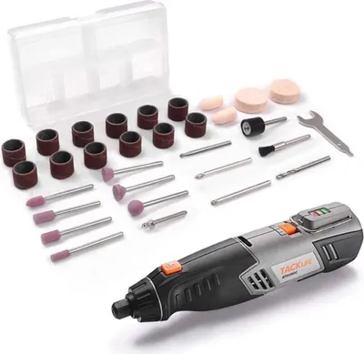 Produktbild von TACKLIFE RTH30DC Akku-Rotationswerkzeug 4 V Leistung, tragbare Größe mit vielseitigem Zubehör