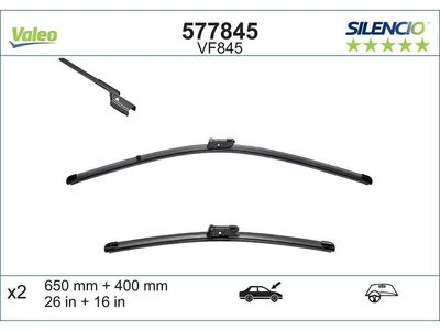 Produktbild von Valeo Scheibenwischer für Toyota Avensis