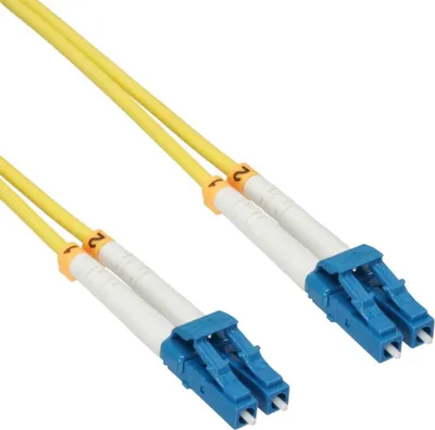 Produktbild von InLine® LWL Duplex Kabel, LC/LC, 9/125µm, OS2, 25m