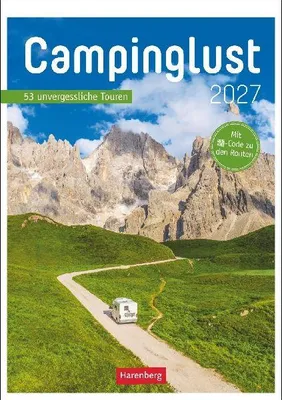 Produktbild von Campinglust Wochen-Kulturkalender 2027 - 53 unvergessliche Touren