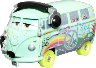 Produktbild von Disney Pixar Cars Disney and Pixar Cars Glow Racers Fillmore, Bus, 3 Jahr(e), Metall, Mehrfarbig