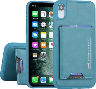 Obrázek produktu pro Příslušenství UNIQ Apple iPhone XR Green Zadní kryt - Pouzdro na karty