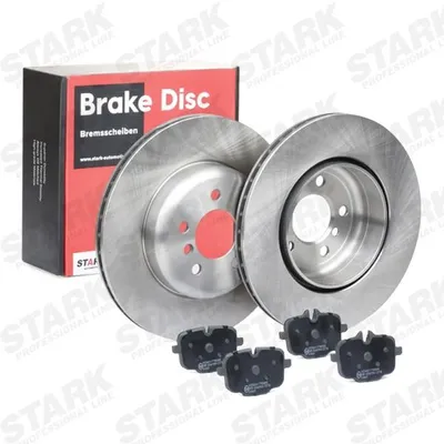 Produktbild von STARK Bremsen Set Hinten Bremsscheiben und Beläge für BMW 5 Touring (F11) 345mm