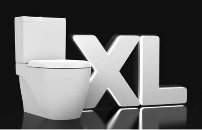 Zdjęcie produktu dla GRANDE XL 3 Combi WC, odpływ pionowy/poziomy, biały
