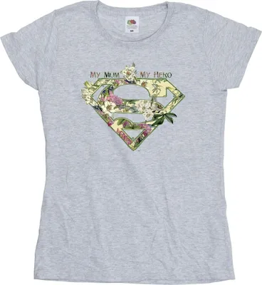 Produktbild von DC Comics - "My Mum My Hero" T-Shirt für Damen BI39590 (XXL) (Grau)