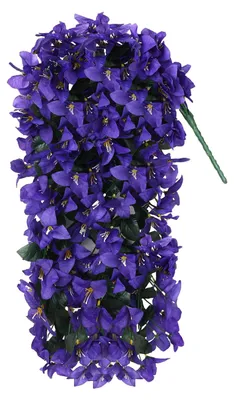 Produktbild von Künstliche Bougainvillea-Blume, künstliche Hängeblume für den Außenbereich, lange Ranken, Kunstblume für Haustür, Veranda, Pflanzkübel, Urne, Terrasse, Balkon