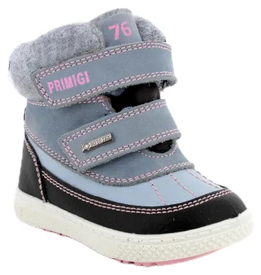 Produktbild von Primigi Jungen Mädchen Barth 19 GTX Stiefelette, Avio Celeste Schwarz, 26 EU