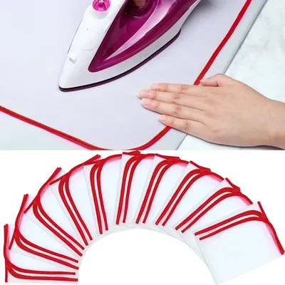 Bügelschutz-Gazetuch 60x40 cm, 4 Stück, Polyester
