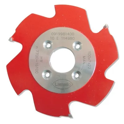 Produktbild von Lamello P-System Nutfräser Ø 100.9 x7x22 mm (HW) | 132141