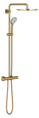 Image de GROHE Colonne de douche thermostatique Euphoria System 310 Cool Sunrise brossé 26075GN0