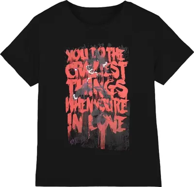 Produktbild von Harley Quinn - "Craziest Things" T-Shirt für Herren/Damen Uni RO11108 (XXL) (Schwarz)