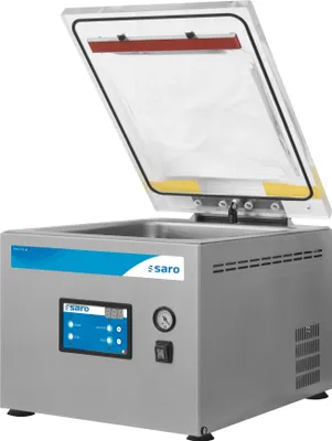 Produktbild von Saro LECCE 1, Grau, Vakuum, 8 m³/h, Edelstahl, Berührung, 230 V