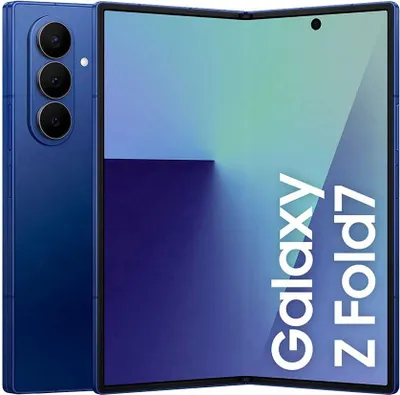 Produktbild von Samsung Galaxy Z Fold7, 20,3 cm (8"), 12 GB, 256 GB, 200 MP, Android 16.0, Blau