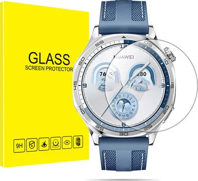Immagine prodotto di INF Pellicola protettiva in vetro temperato per Huawei Watch GT5 Pro (confezione da 2) 46 mm