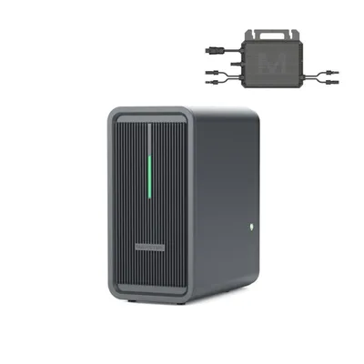 Produktbild von Balkonkraftwerk mit Speicher Set Marstek B2500-D 2,24kWh LiFePO4 MST-MI0800 800W Mikro-Wechselrichter 2×MPPT Plug&Play WiFi App IP65 genehmigungsfrei