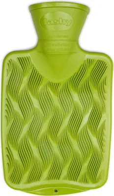 Image de Bouillotte Fashy demi-lamelle 0,8 L avec surface 3D Kiwi