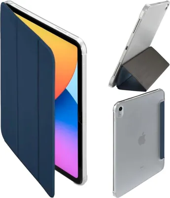 Produktbild von Tablet-Case "Fold Clear" für Apple iPad 10.9" (10. Gen. 2022), Dunkelblau (00217223)