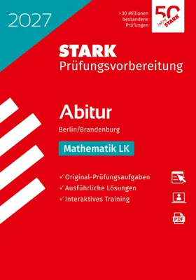 Produktbild von STARK Mathematik LK - Abitur 2027 Berlin/Brandenburg - Prüfungsvorbereitung