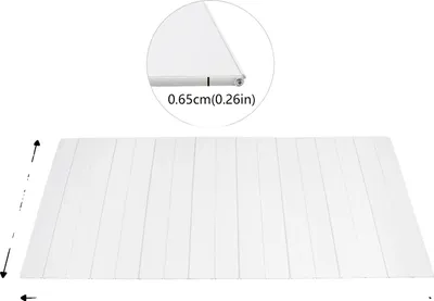 Produktbild von Badewannenabdeckung, faltbares Design, langlebiges PVC-Material, 180 80