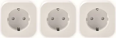 Produktbild von Nedis SmartLife Smart Stecker - Wi-Fi - 2500 W - Schutzkontakt / Typ F (CEE 7/7) - -10 - 45 °C - Android / IOS - Weiss - 3 Stück