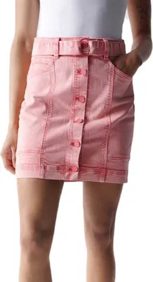 Produktbild von Salsa Jeans Glamour Kurzer Rock Rosa 28 Frau Rosa 28