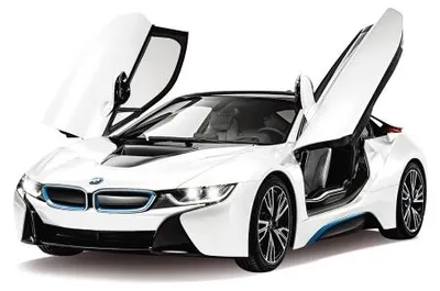 Produktbild von BMW I8 1:14 weiss 40MHz