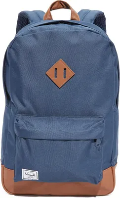 Image de Sac à dos décontracté - Sac à dos - Usage quotidien - Compartiment pour ordinateur portable - 46 cm - Marron