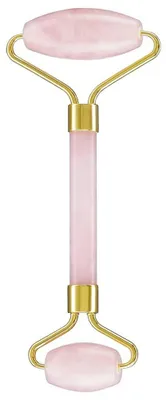 Image de Rouleau facial en quartz rose naturel