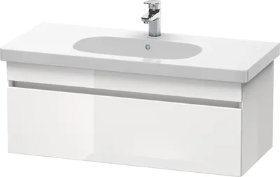 Produktbild von Waschtischunterbau DURASTYLE 453x1000x398mm taupe/weiß matt taupe/weiß matt