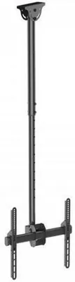 Image de Support mural pour télévision, modèle SBOX CPLB-9441, pour écrans de 32 à 55 pouces, jusqu'à 50 kg, compatible VESA 400 × 400, rotation à 360°, inclinaison de 25°, couleur noire
