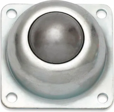 Produktbild von Kugelrolle, 77x77x50 mm, 90 kg, Stahl