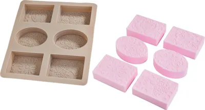 Produktbild von VBS Silikon- Seifengießform "Ornamente"