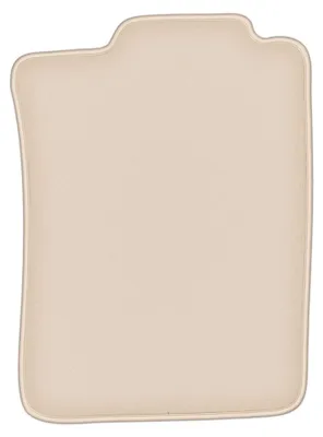 Produktbild von DURBAN Beige Velours-Fahrerfußmatte für Volkswagen Corrado Coupé (1988-1994)