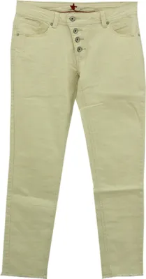 Produktbild von 29197 Buena Vista, Malibu 7/8,  7/8 Damen Jeans Hose, Popeline Stretch, vanilla stripe , M