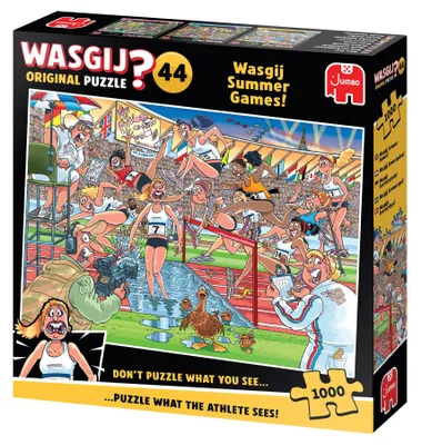 Image de Wasgij Original 44, Jeux d'été de Wasgij, puzzle de 1000 pièces