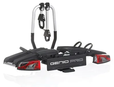 Immagine prodotto di Atera Genio Pro portabici per 2 biciclette elettriche pieghevole per gancio di traino 022780