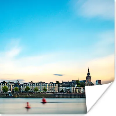 Produktbild von MuchoWow® Poster Waal - Nijmegen - Niederlande 30x30 cm - Wandposter - Printing
