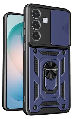 Obrázok produktu pre Techsuit - CamShield Series puzdro s posuvným krytom fotoaparátu pre Samsung Galaxy S26 Plus - modré