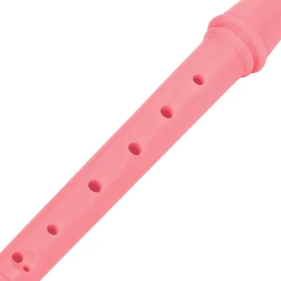 Produktbild von ABS-Sopran-Descant-Blockflöte, Klarinette, 8 Löcher, deutscher Stil, G-Taste mit Grifftabelle, Reinigungsstab für Kinder, Anfänger